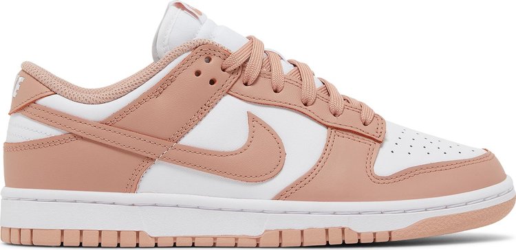 Кроссовки Nike Wmns Dunk Low 'Rose Whisper', розовый - фото