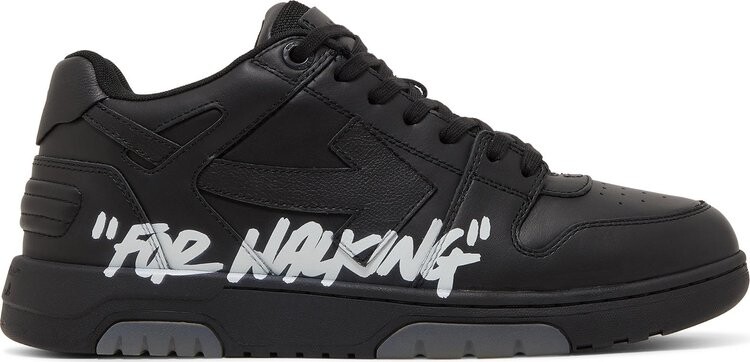 Кроссовки Off-White Out of Office For Walking - Black White, черный