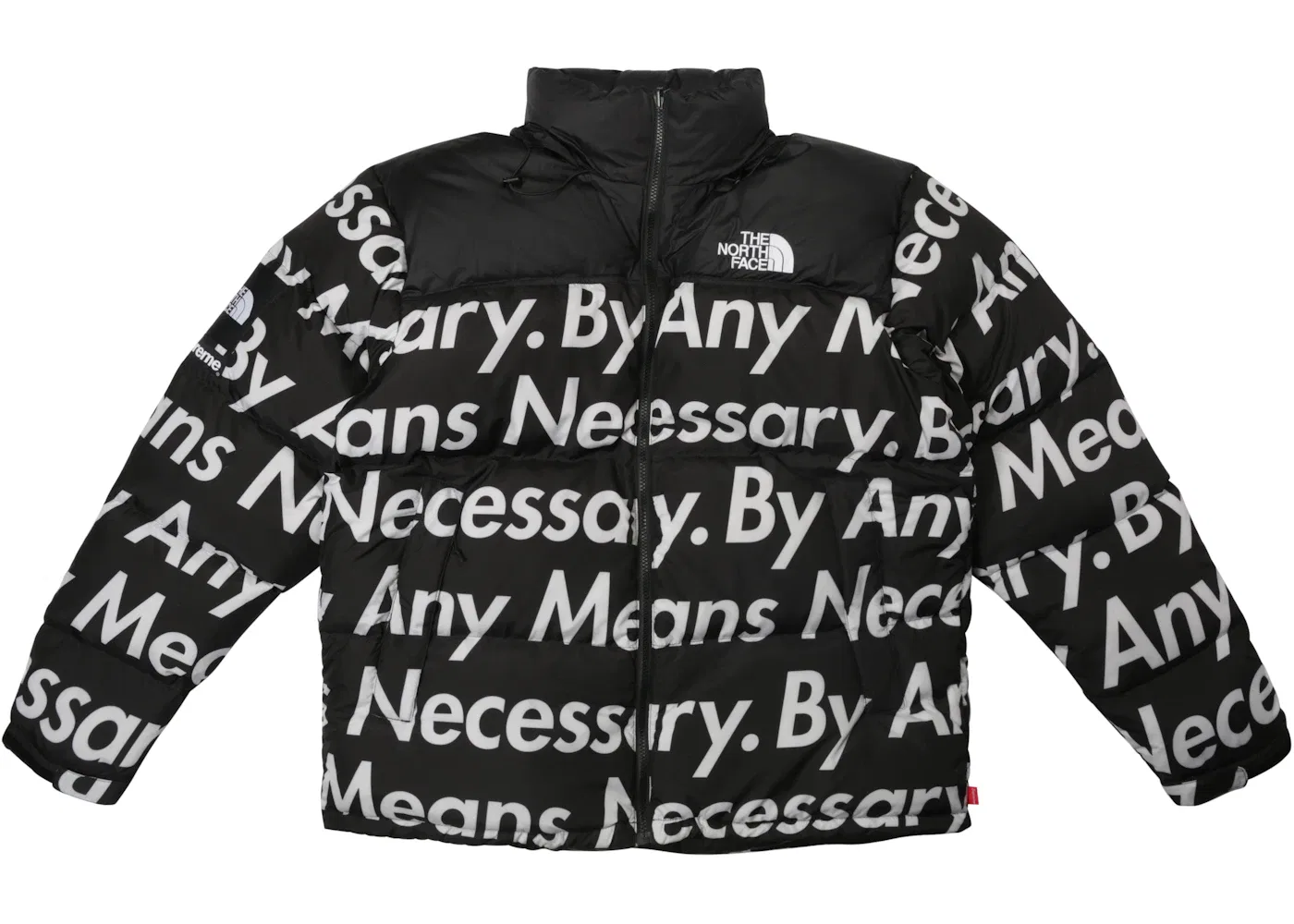 Мужская куртка с принтом By Any Means Supreme, The North Face, Black