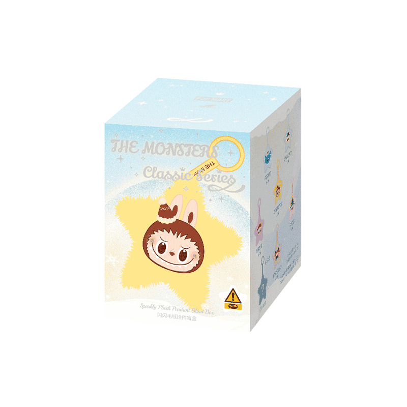 

Сюрприз-бокс с фигуркой Pop Mart The Monsters Classic Series Sparkly Plush