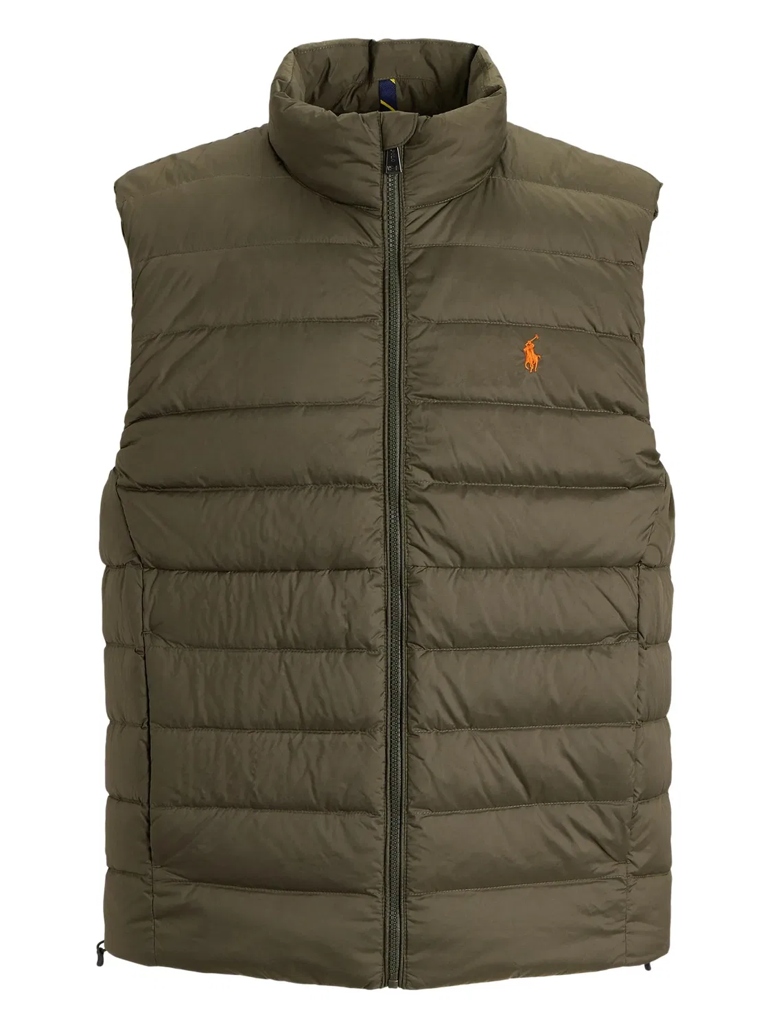Стеганый жилет с утеплителем Polo Ralph Lauren, зеленый