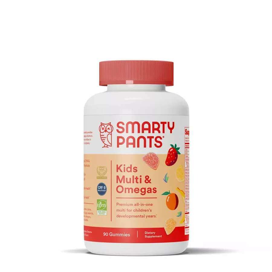 

Комплексная добавка для детей SmartyPants Organic Kids Multi & Probiotics, 120 жевательных таблеток