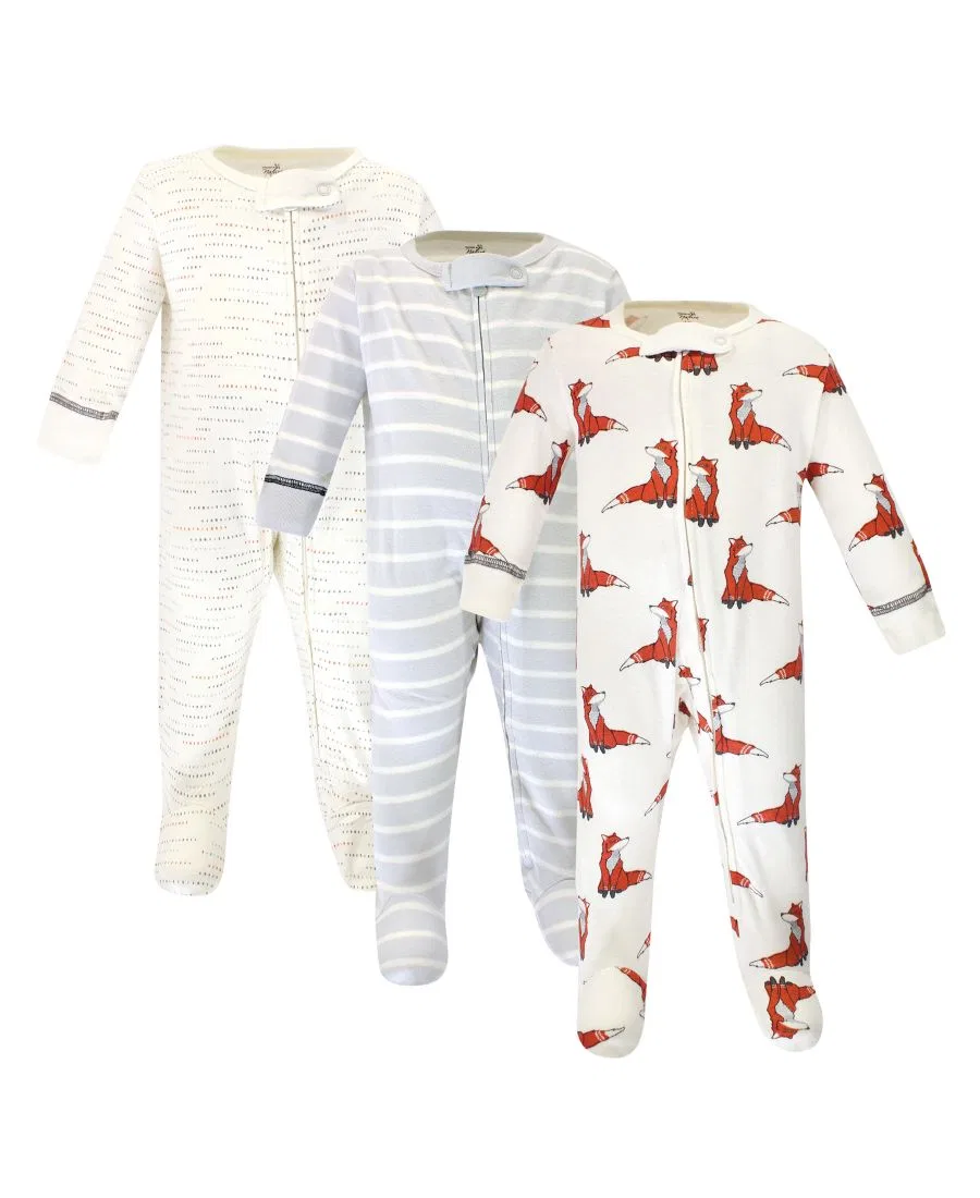 Комплект из 3 боди-комбинезонов Natural Cotton Sleep and Play Touched by Nature, Multi