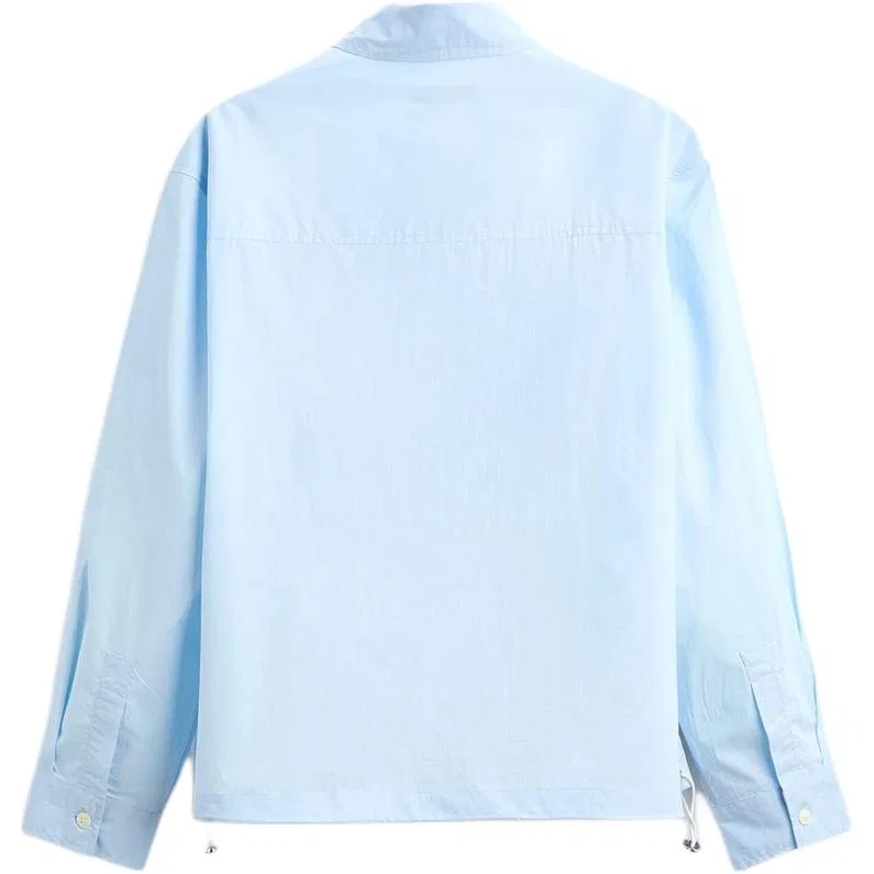 Мужская рубашка с отложным воротником Sky Blue ZARA, Sky Blue — фото 3