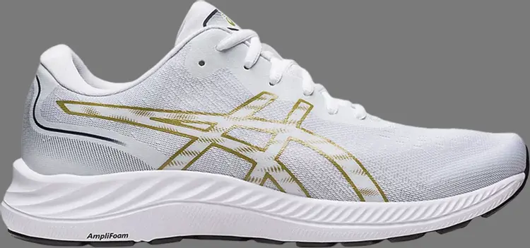 

Кроссовки gel excite 9 'white olive oil' Asics, белый