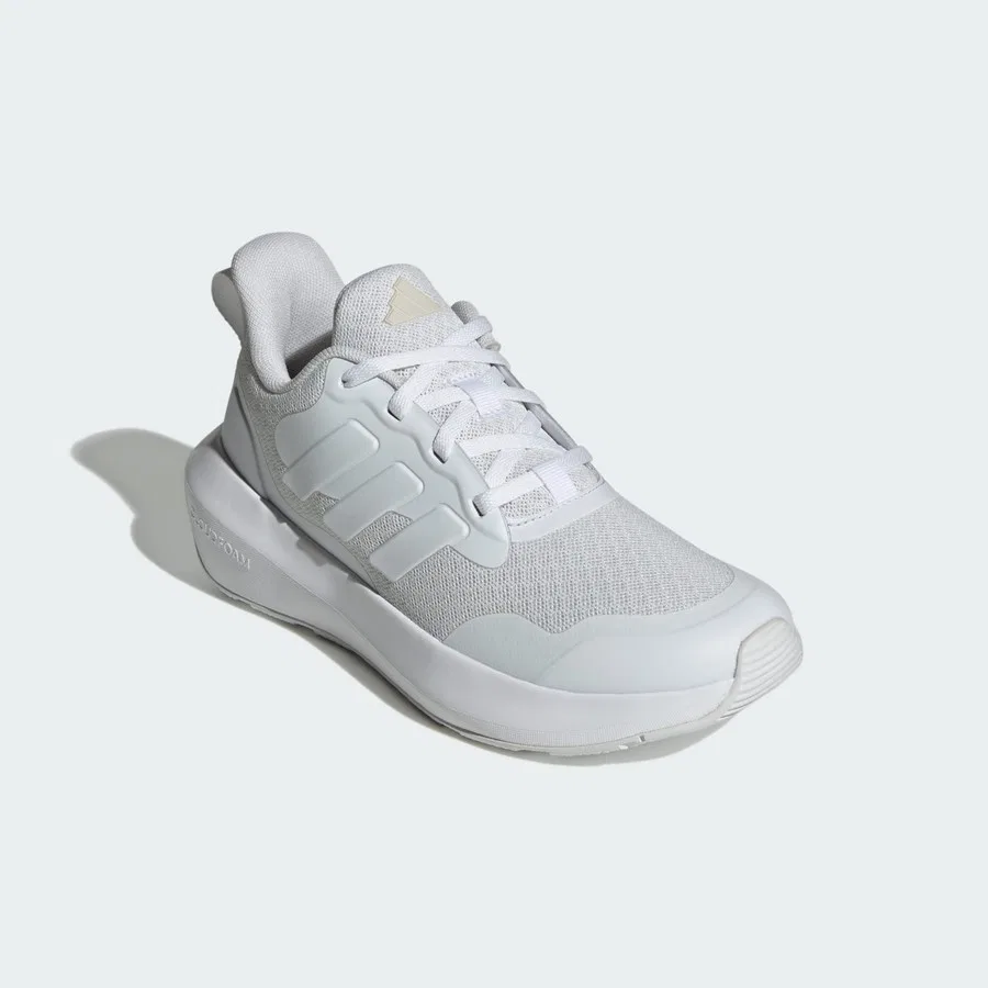 Детские кроссовки с принтом Fortarun 3.0 adidas, Бело-серый — фото 3