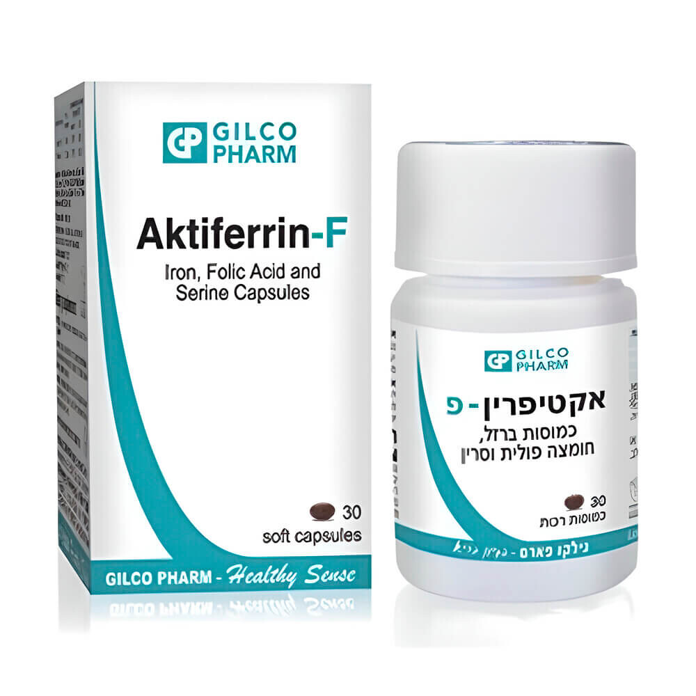 

Актиферрин - F Gilco, 30 мягких капсул