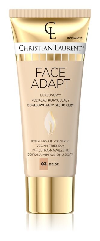 

Увлажняющая основа с разглаживающим эффектом Christian Laurent Face Adapt, оттенок 03 Beige 30 мл