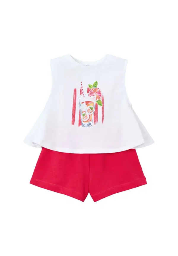 Брюки хлопковые Set - tracksuit bottoms Mayoral, Fuchsia, фуксия