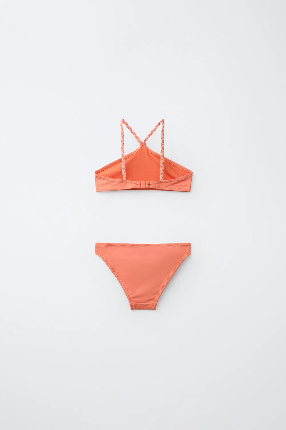 6-14 лет / Бикини с вышивкой и зеркальными вставками ZARA, Orange — фото 2