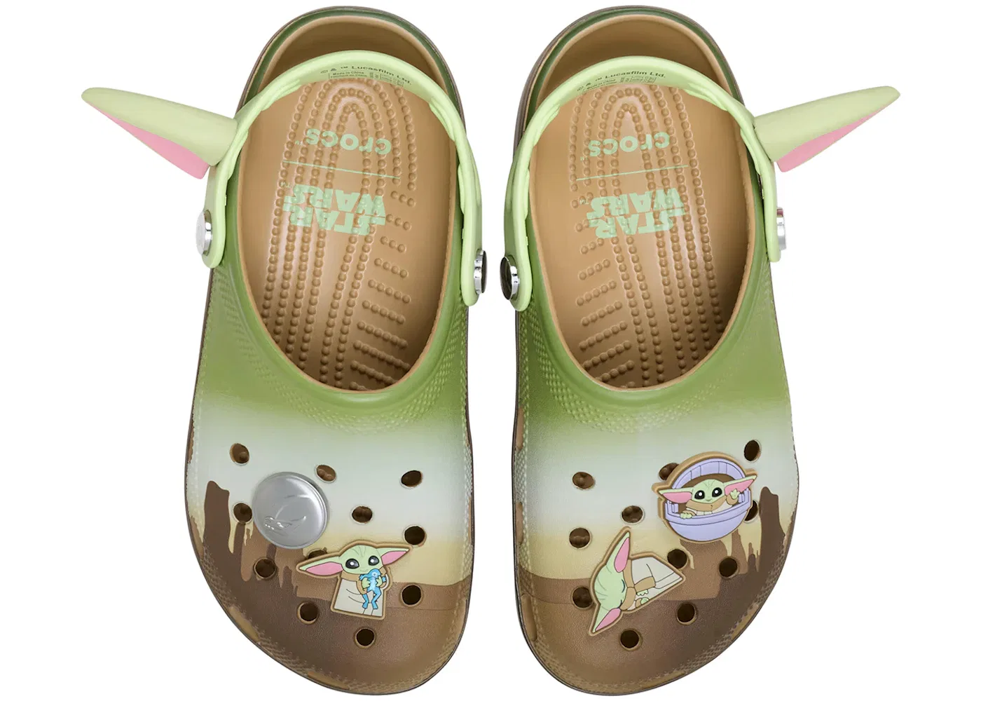 Детские сабо-клоги Star Wars Grogu (2026) Crocs, Multi — фото 2