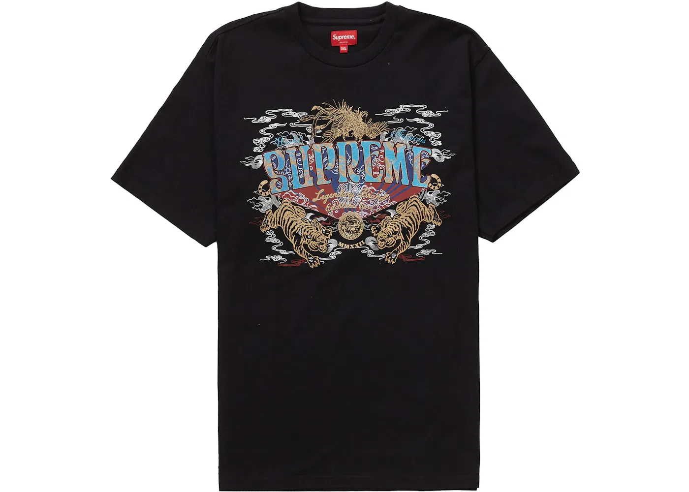 Мужская футболка с принтом Legendary Supreme, Black