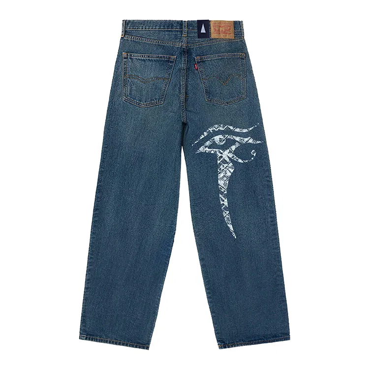 Levis Джинсы унисекс свободного кроя Levi's Blue — фото 3