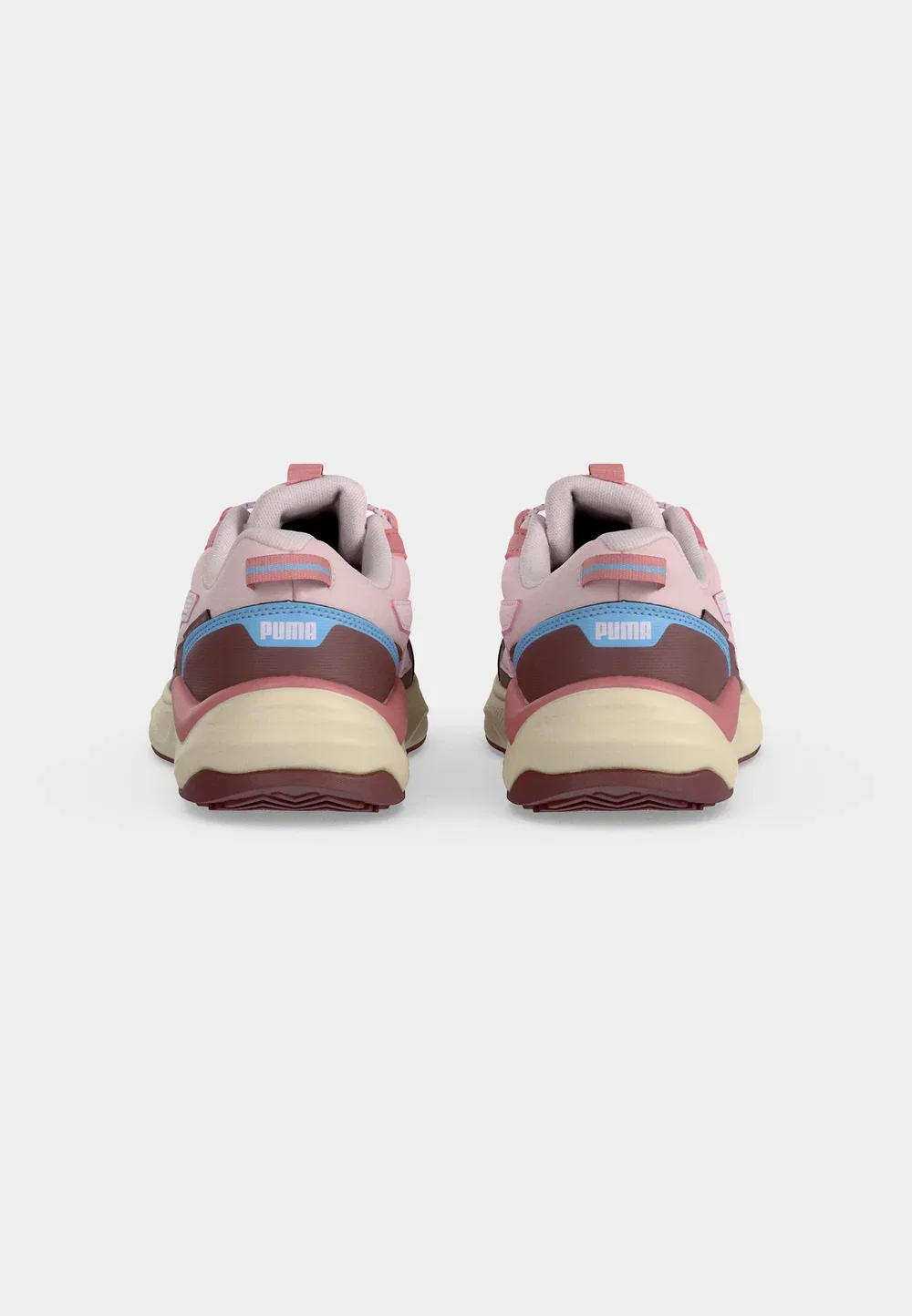Кроссовки для бега по пересеченной местности Evolve 2.0 jr унисекс Puma, Powder Pink-Blue Guppy-Rich Cocoa — фото 4