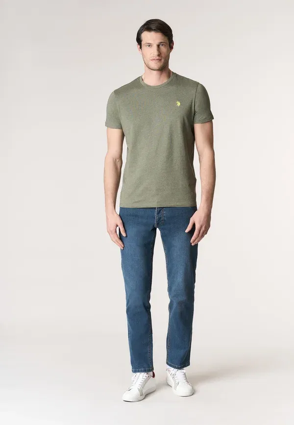 Футболка джерси Basic t-shirt U.S. Polo Assn., Verde, зеленый — фото 2