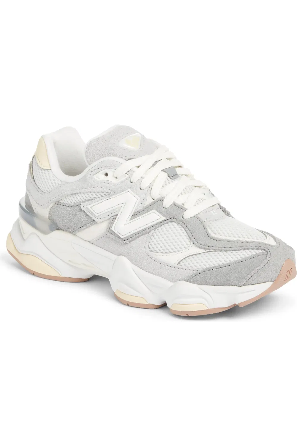 Детские кроссовки на толстой подошве 9060 New Balance, Sea Salt/Raincloud