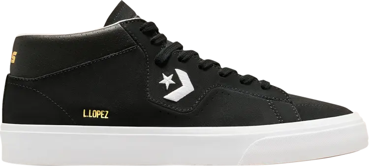 

Кеды Converse Louie Lopez Pro Mid Black White, черный