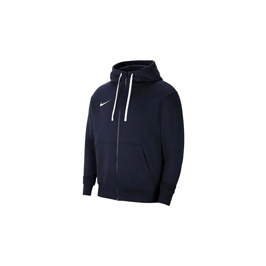 Мужская футбольная куртка-худи с капюшоном Nike M Nk Flc Park20 Fz Hoodie, Темно-синий