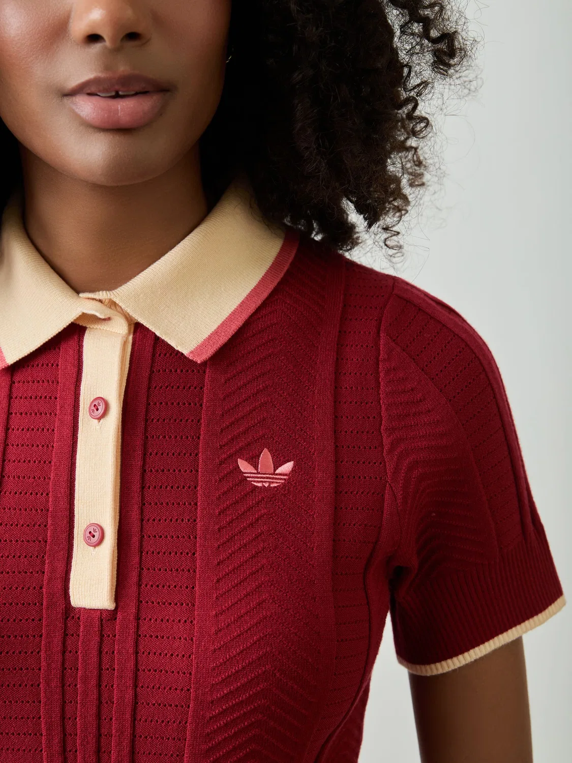 Красные рубашки поло adidas originals — фото 4