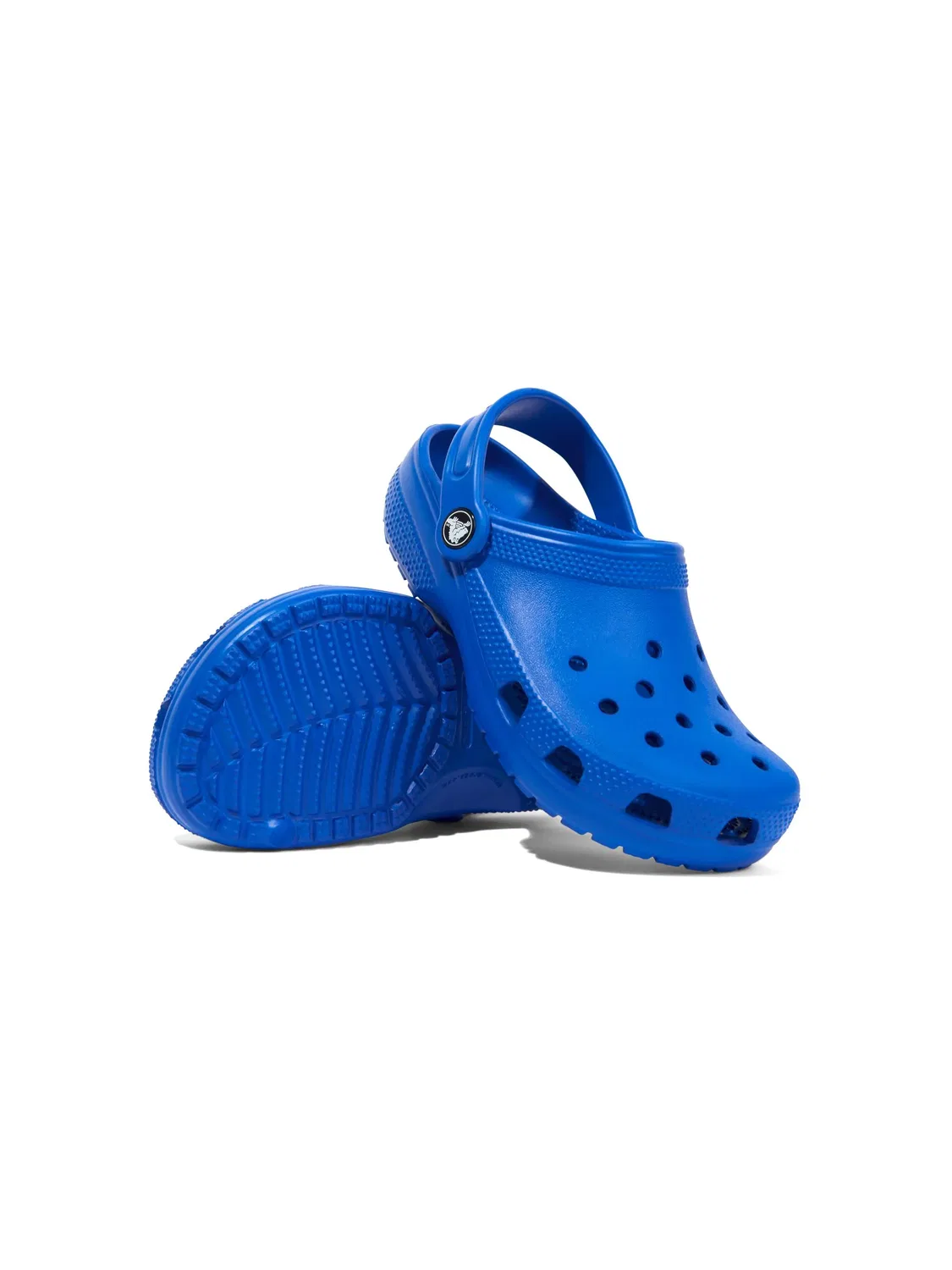 Классические перфорированные сандалии Crocs, синий — фото 4