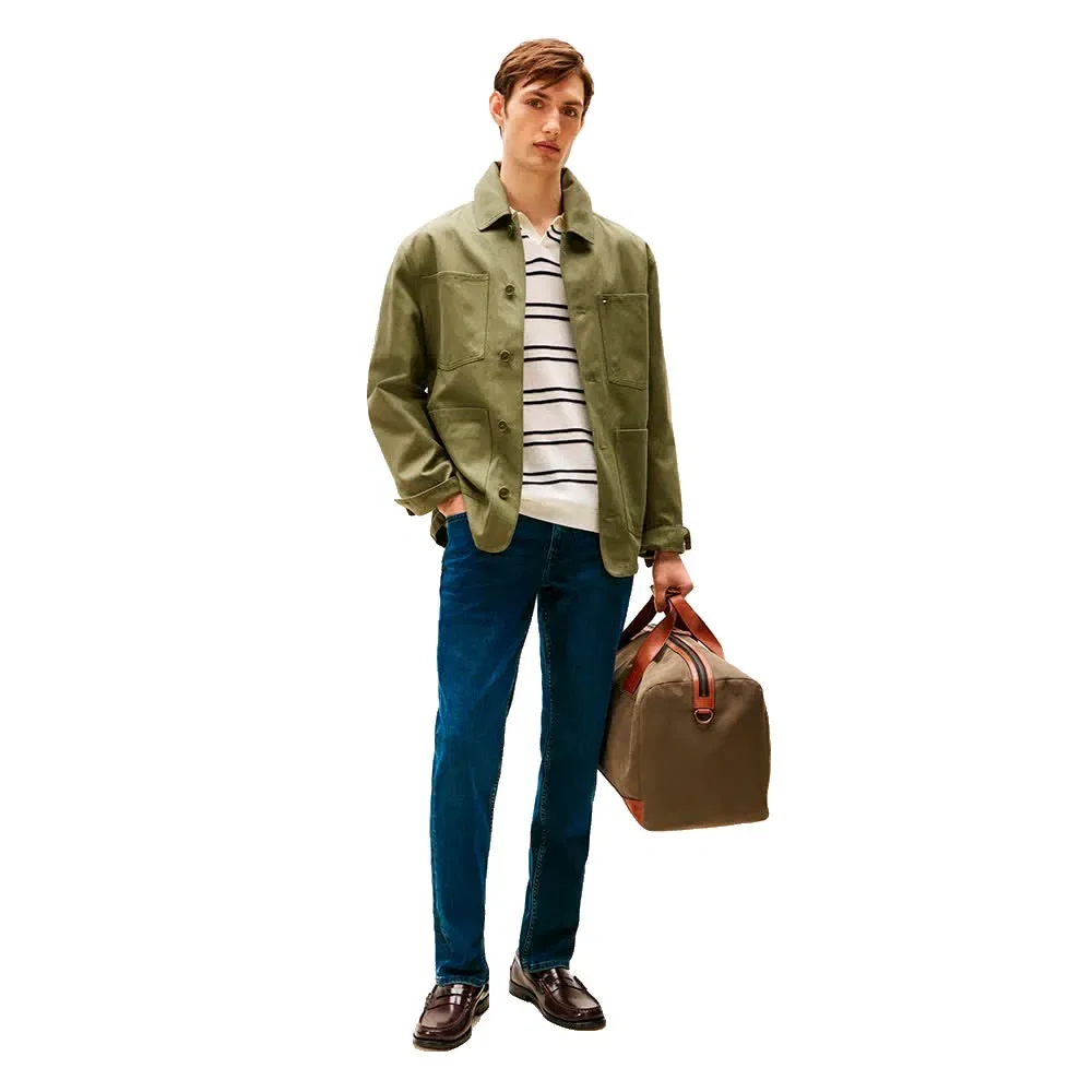Джинсы Core Denton Straight Fit Tommy Hilfiger, синий — фото 4