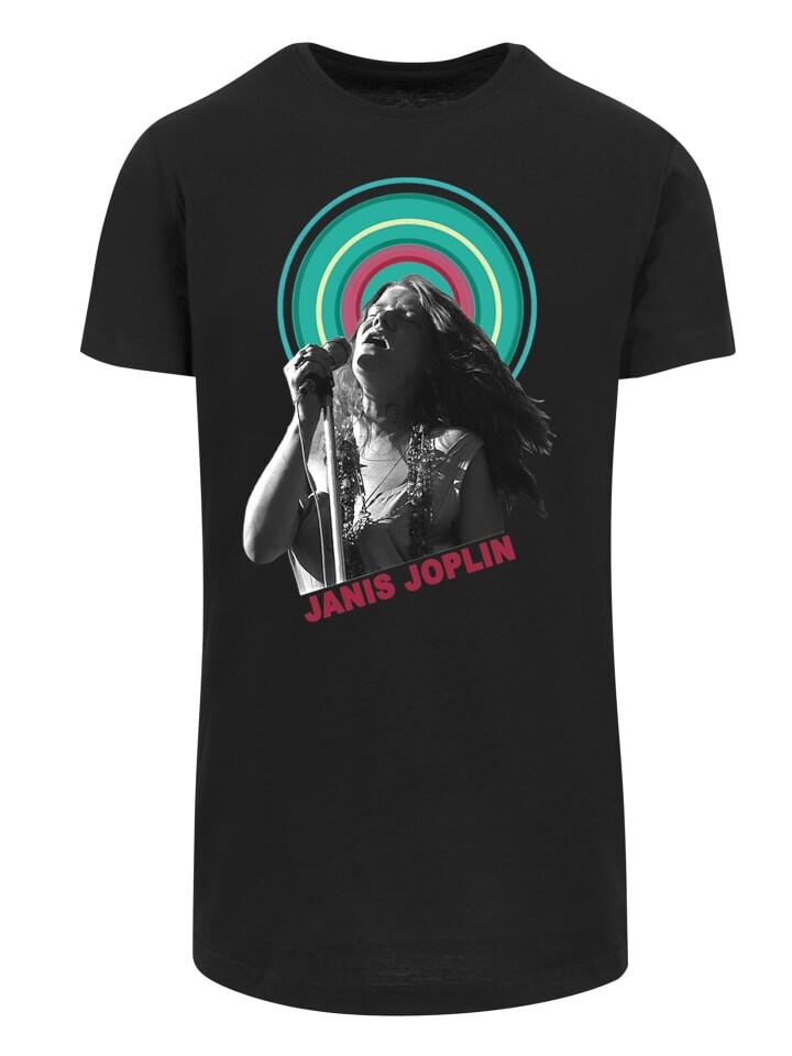 

Футболка F4NT4STIC Janis Joplin Halo Photo, черный