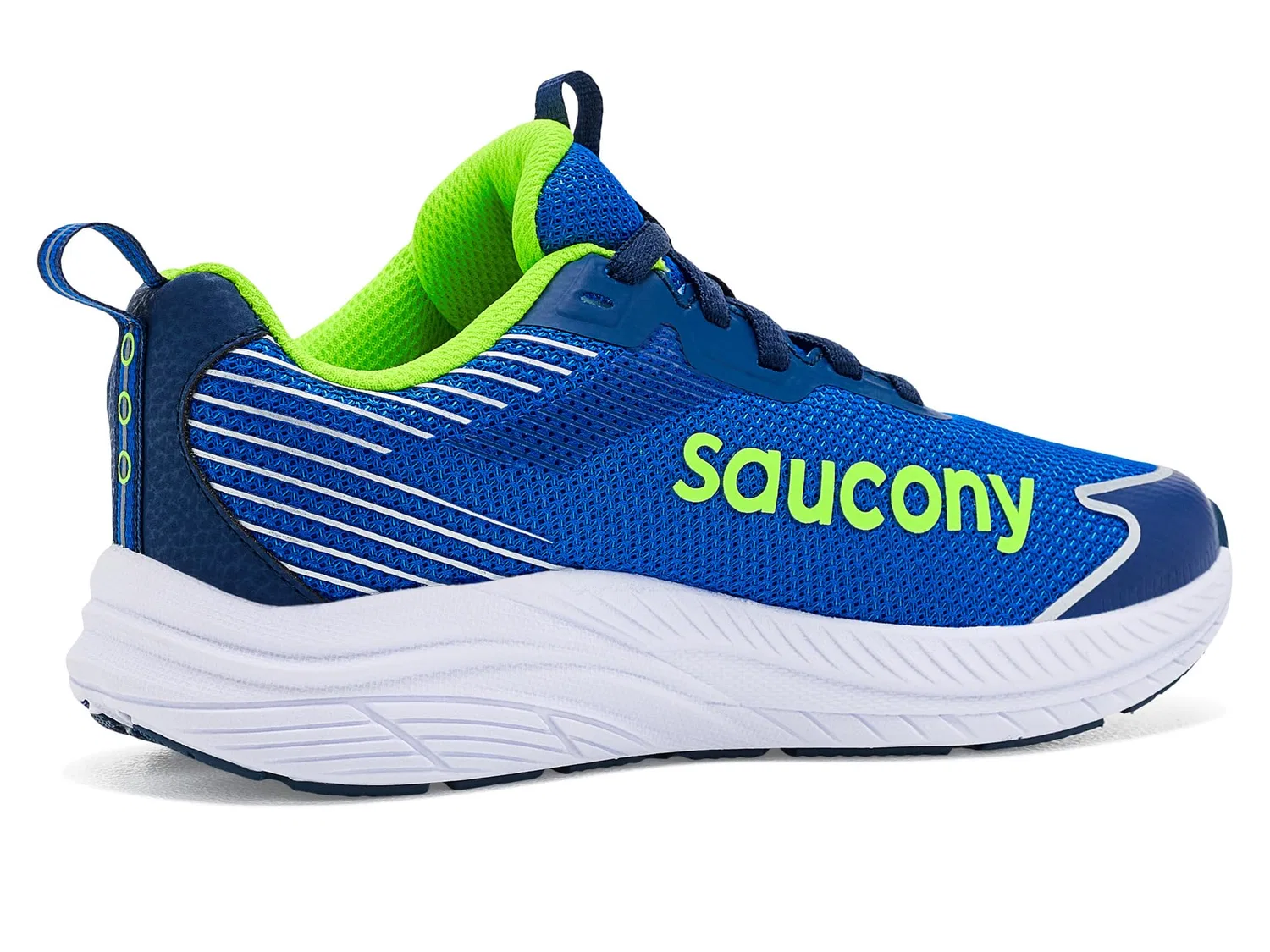 Кроссовки Guide KDZ 2.0 (для маленьких и больших детей) Saucony Kids, Royal/Navy — фото 4