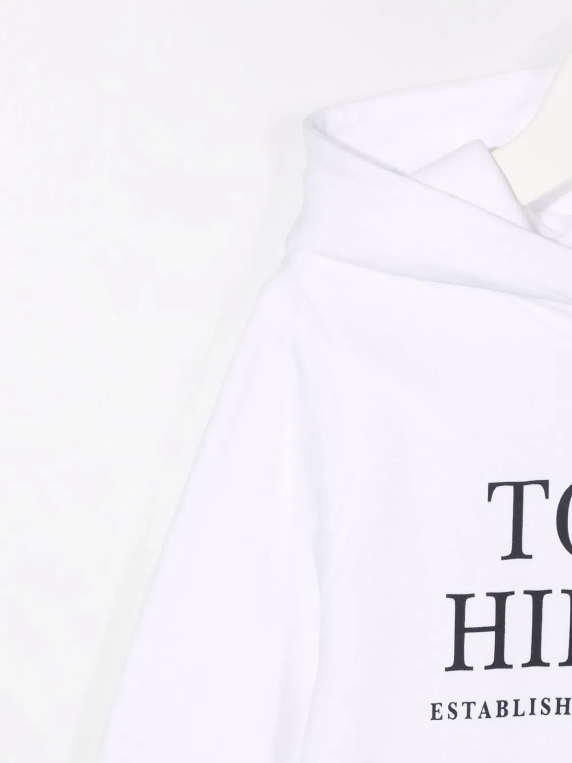 Худи с логотипом из органического хлопка Tommy Hilfiger, слоновая кость/многоколоратный — фото 2