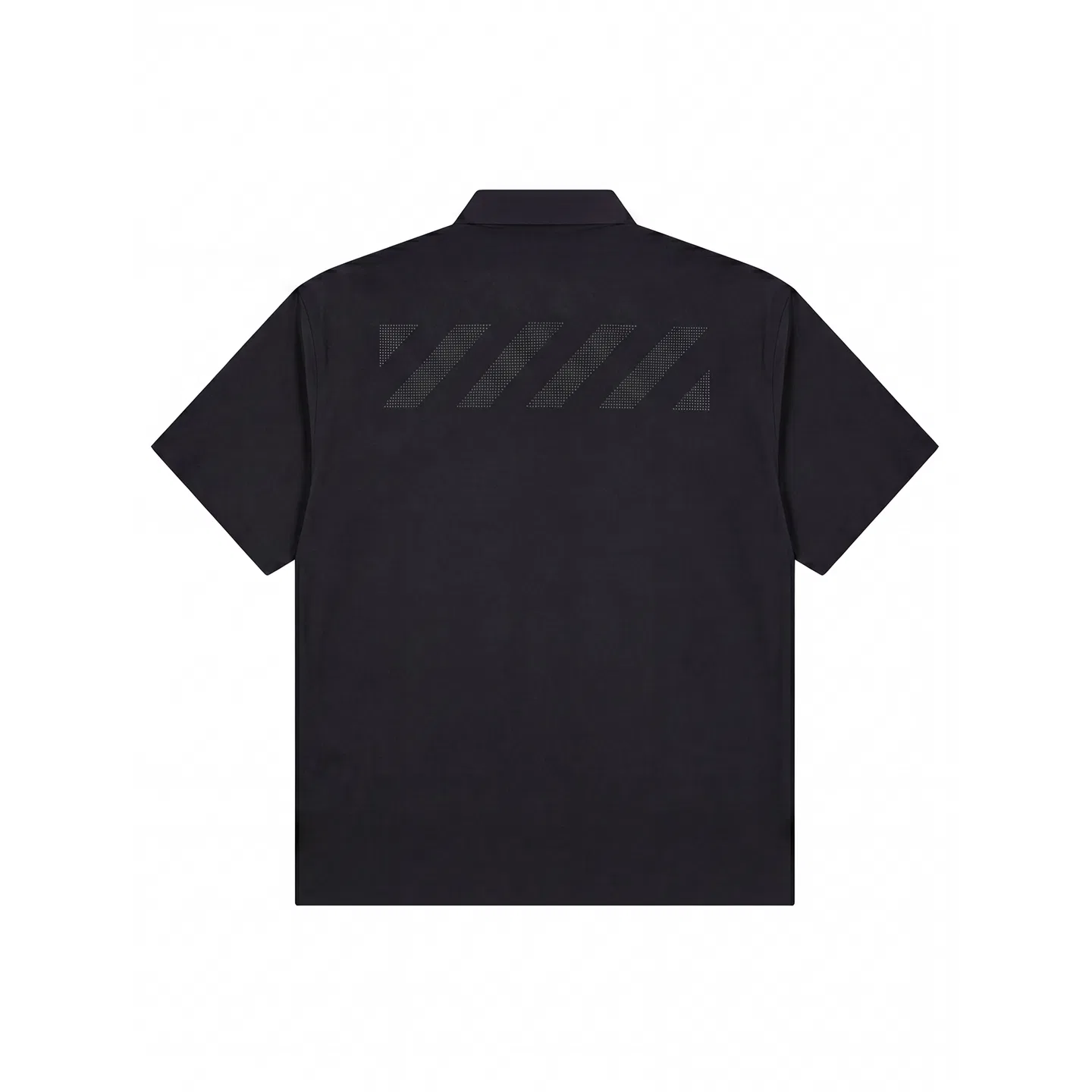 Детская рубашка с принтом OFF-WHITE, Черный — фото 3