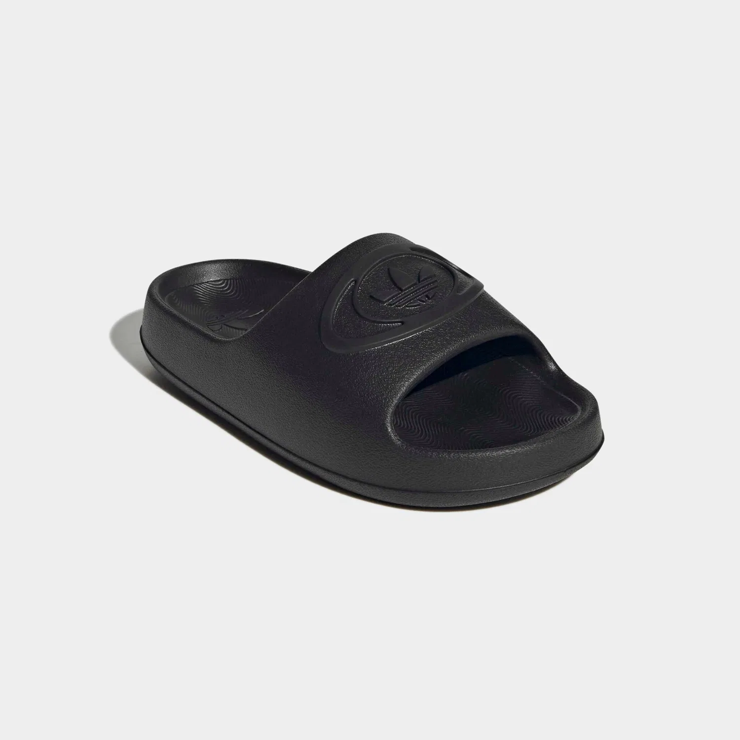 Детские шлепанцы в скейт-стиле Adidas Originals, Core Black