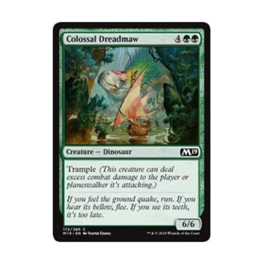 

CCG Колоссальная Жуткая пасть (клавиша C), MTG - Core Set 2019