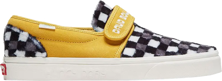 

Кеды Vans David Bowie x Slip-On V DX Hunky Dory, желтый