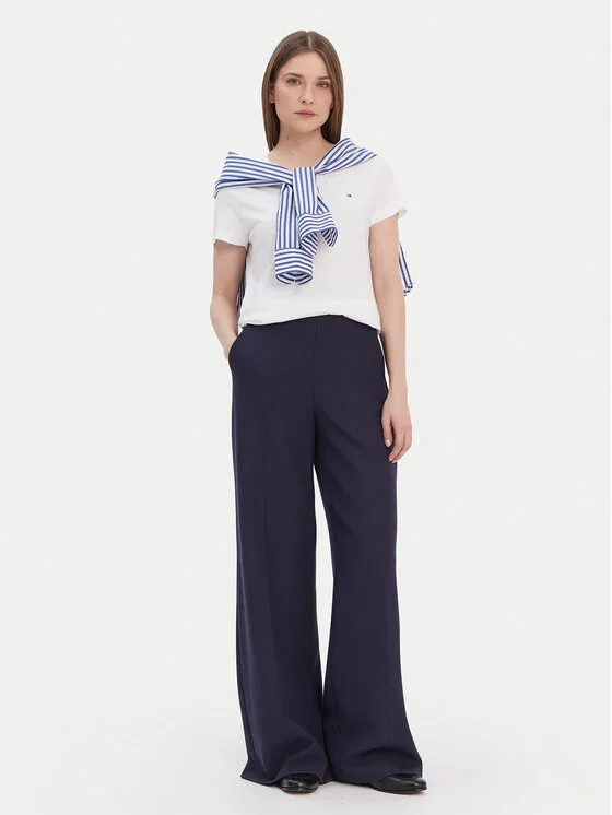 Футболка regular fit Heritage V-Neck Tee Tommy Hilfiger, белый — фото 2