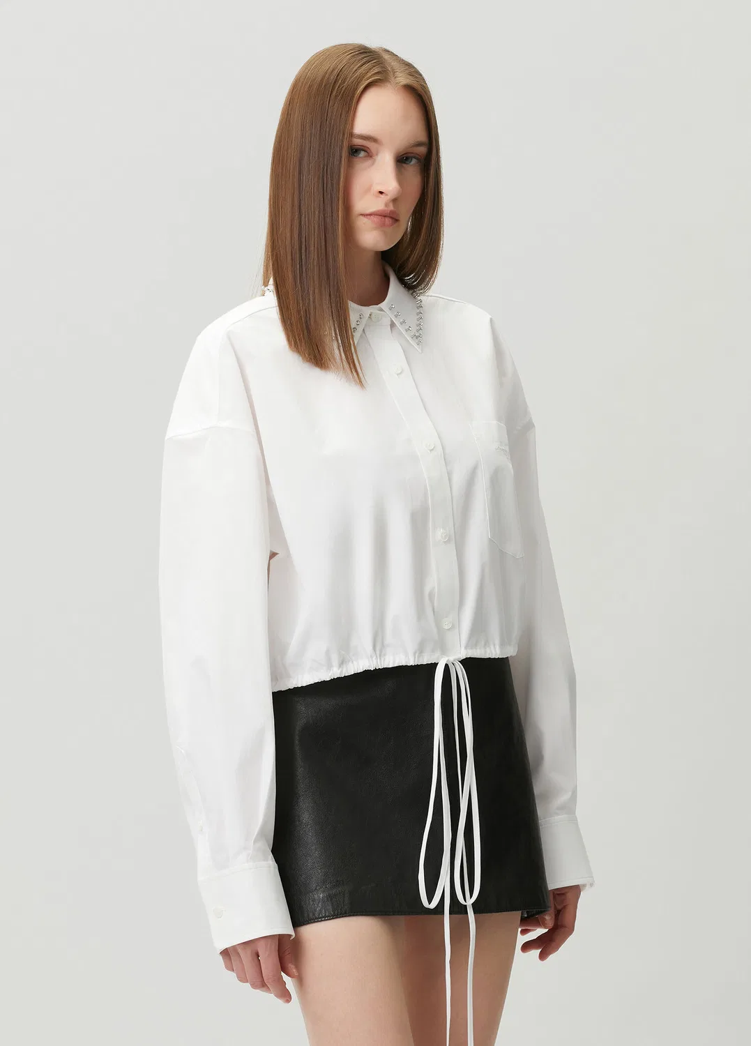 Блуза Alexander Wang, белый — фото 3