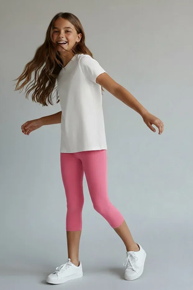 Детский комплект капри-леггинсов 3 шт. Atölye Kids, 2. 3-Piece Capri Leggings Set — фото 3