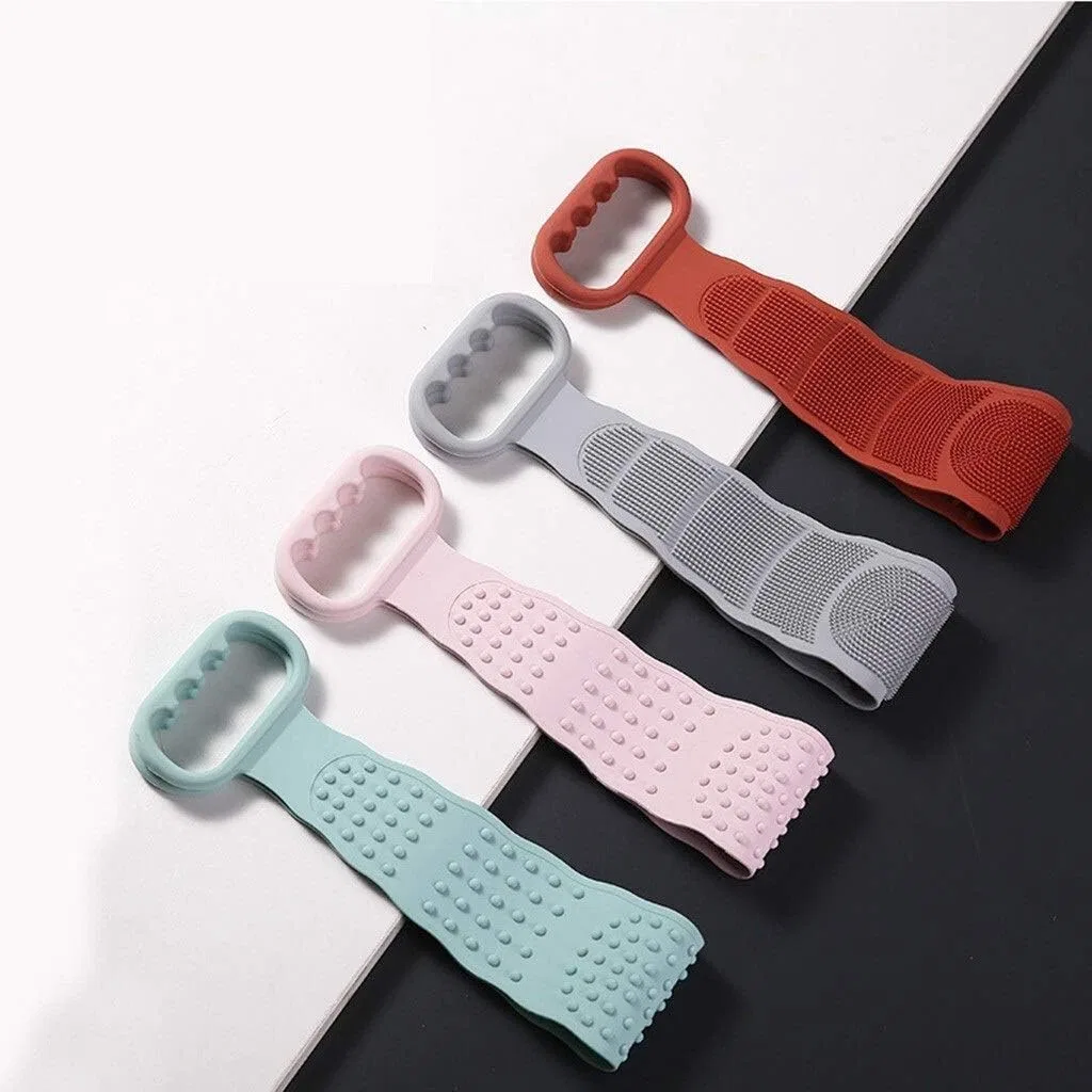 Эксфолиирующее полотенце из силикона, zxb-shop, 70×11 см, D — фото 2