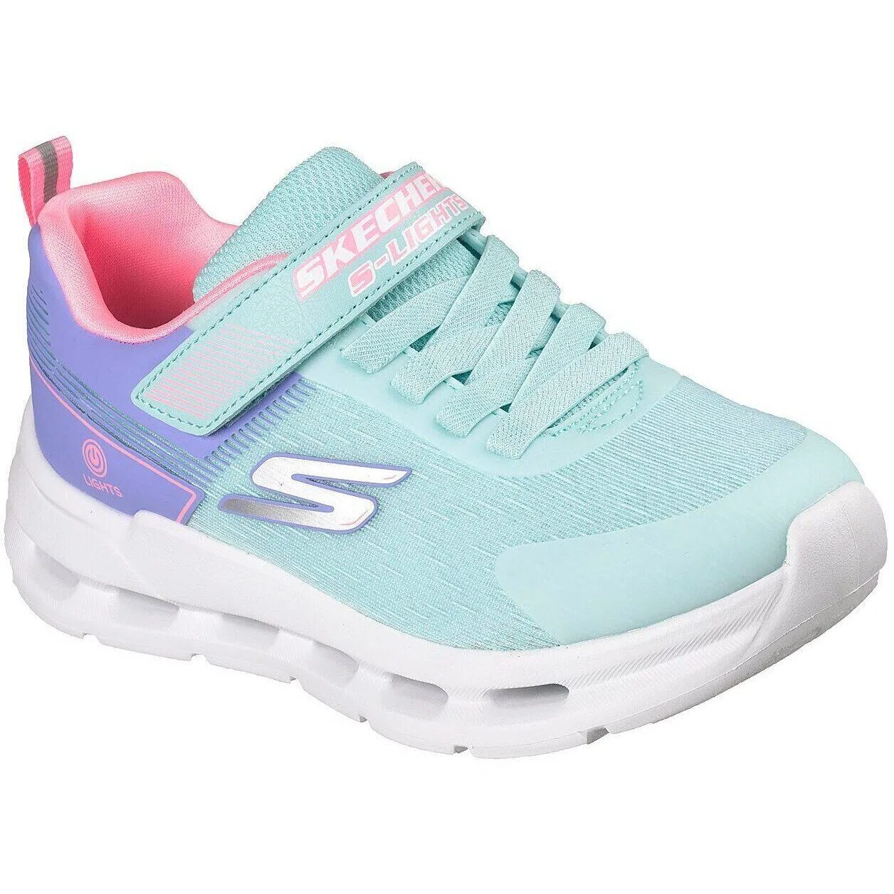 Детские кроссовки Skechers Glide-step Lights, Blau