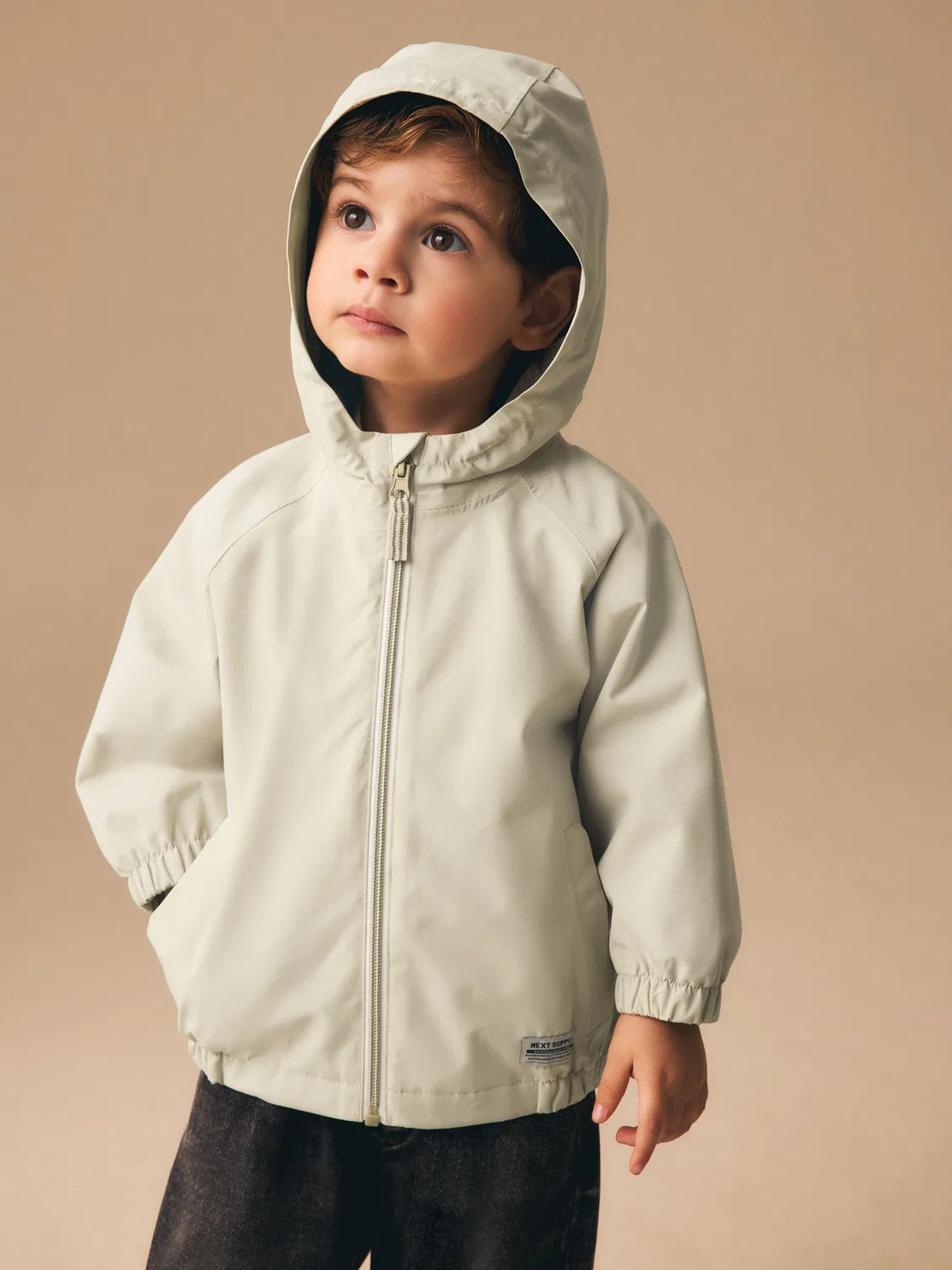 Дождевик Waterproof Cagoule Jacket Next, Buttermilk — фото 2