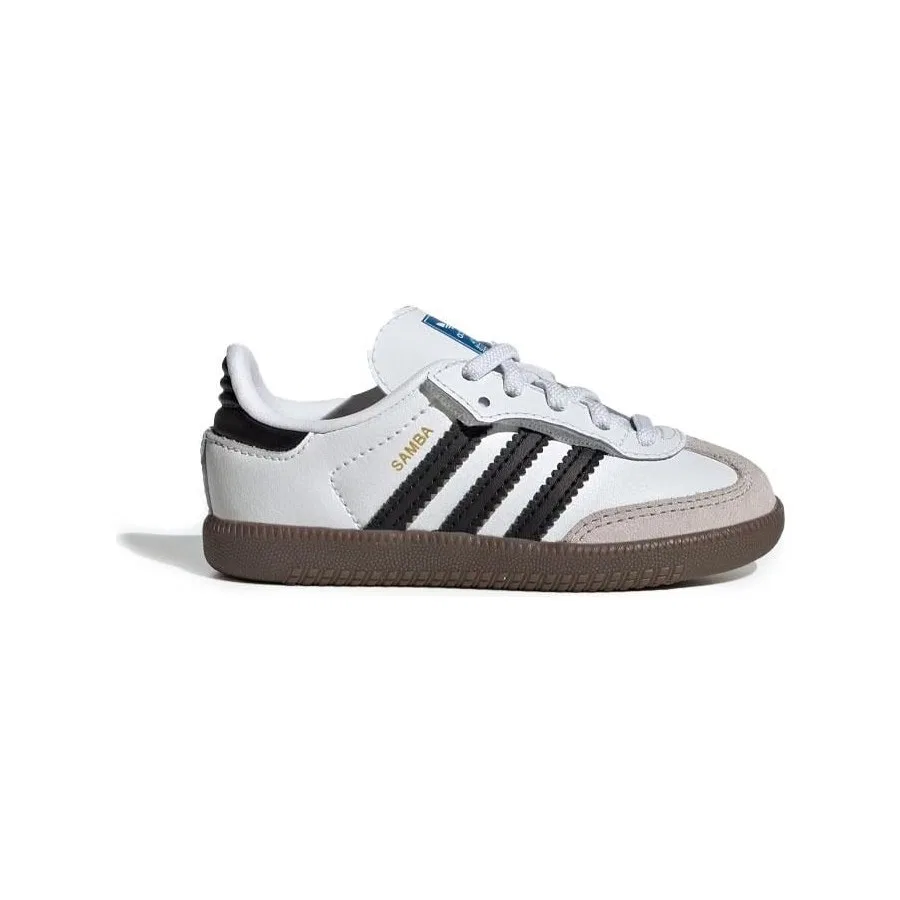 Кроссовки текстильные с принтом SAMBA OG CF EL I adidas, Белый