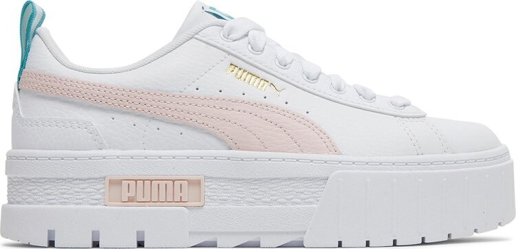 

Кроссовки Puma Mayze Leather Jr White Chalk Pink, белый