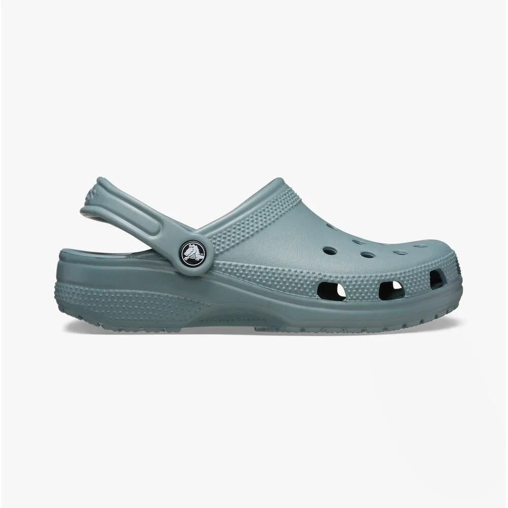 Детские легкие водонепроницаемые сабо Classic Clog Crocs, Blau Grau