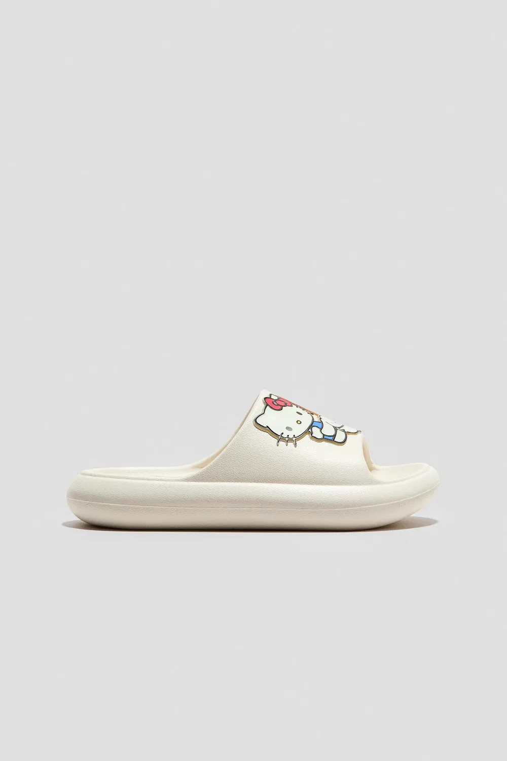 Детские сандалии бассейновые с принтом Hello Kitty H&M, Cream/Hello Kitty