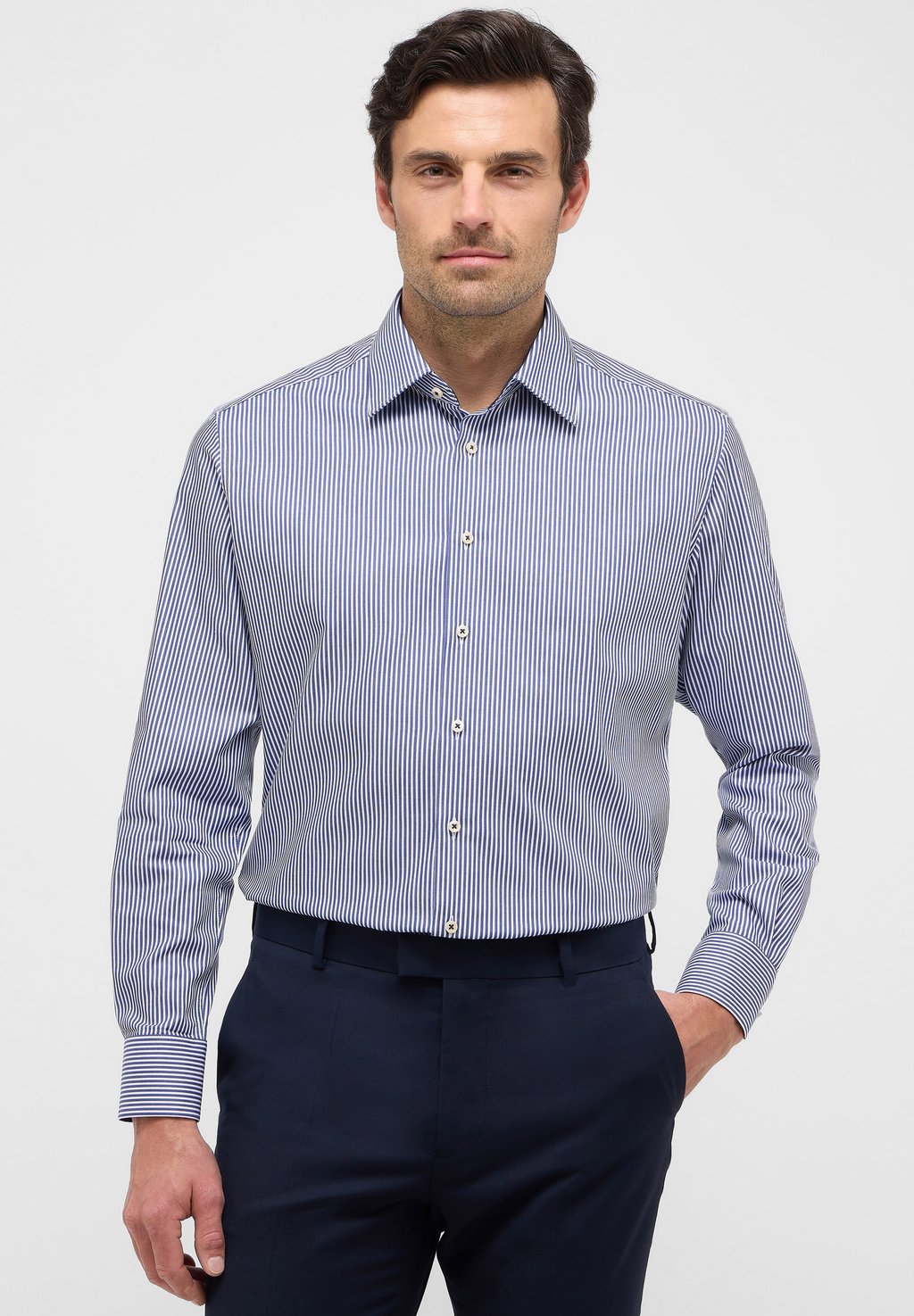 

Рубашка MODERN FIT Eterna, темно-синий