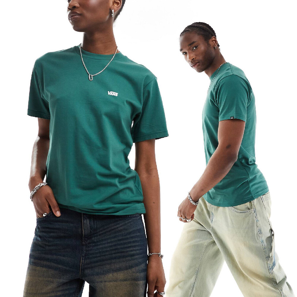 

Футболка Vans Unisex Left Chest Logo, темно-зеленый