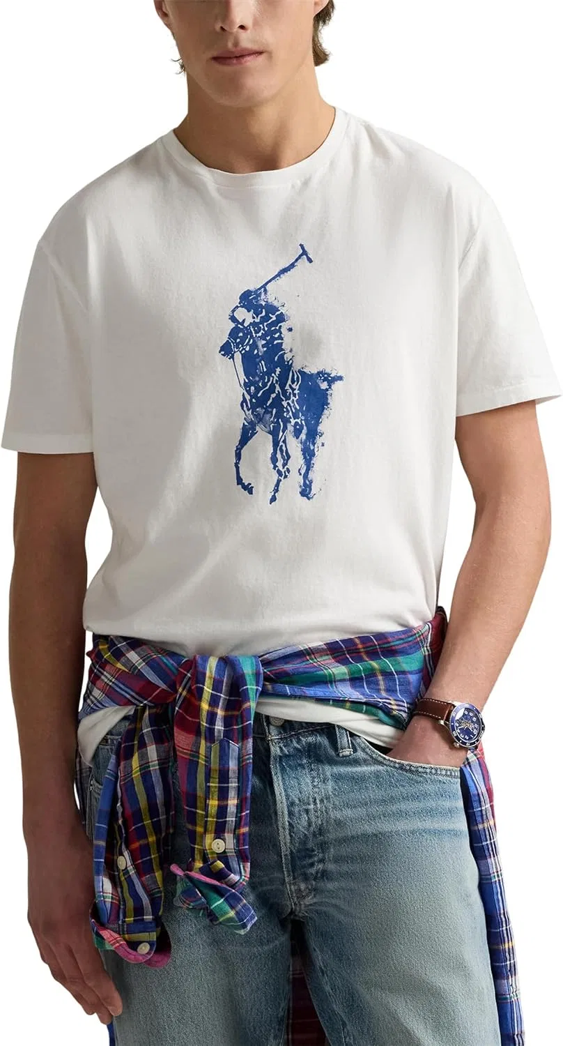 Мужская классическая футболка Big Pony Polo Ralph Lauren, Nevis 1
