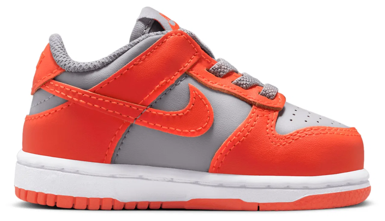 Кроссовки для мальчиков Dunk Low Nike, цвет Team Orange/Cement