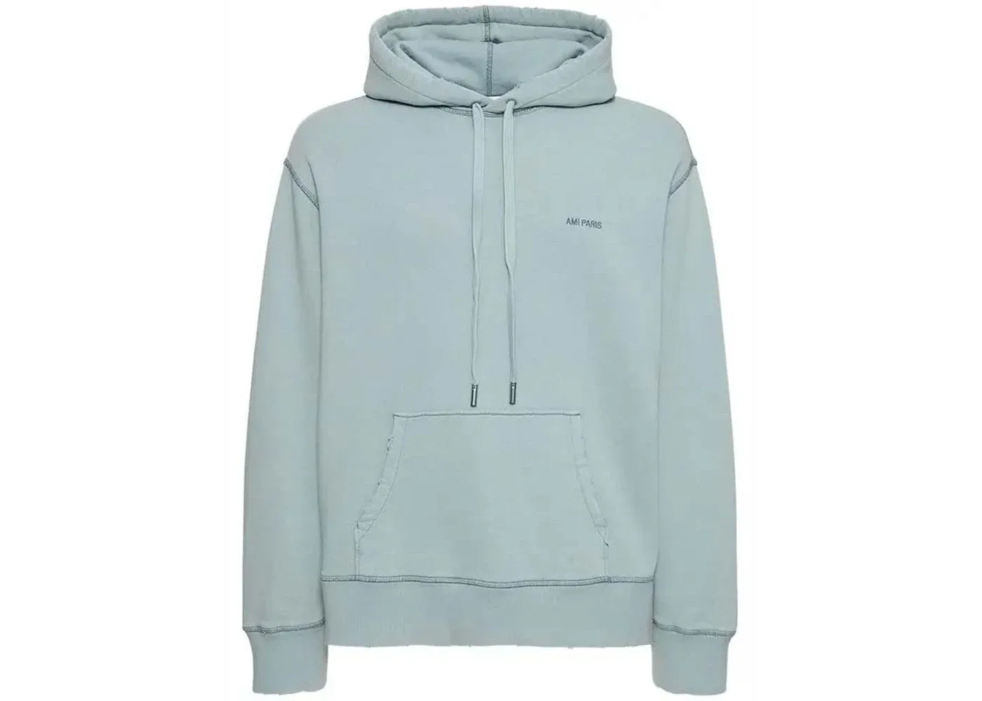 Мужской худи с принтом Ami Paris Sweatshirt, Aquamarine