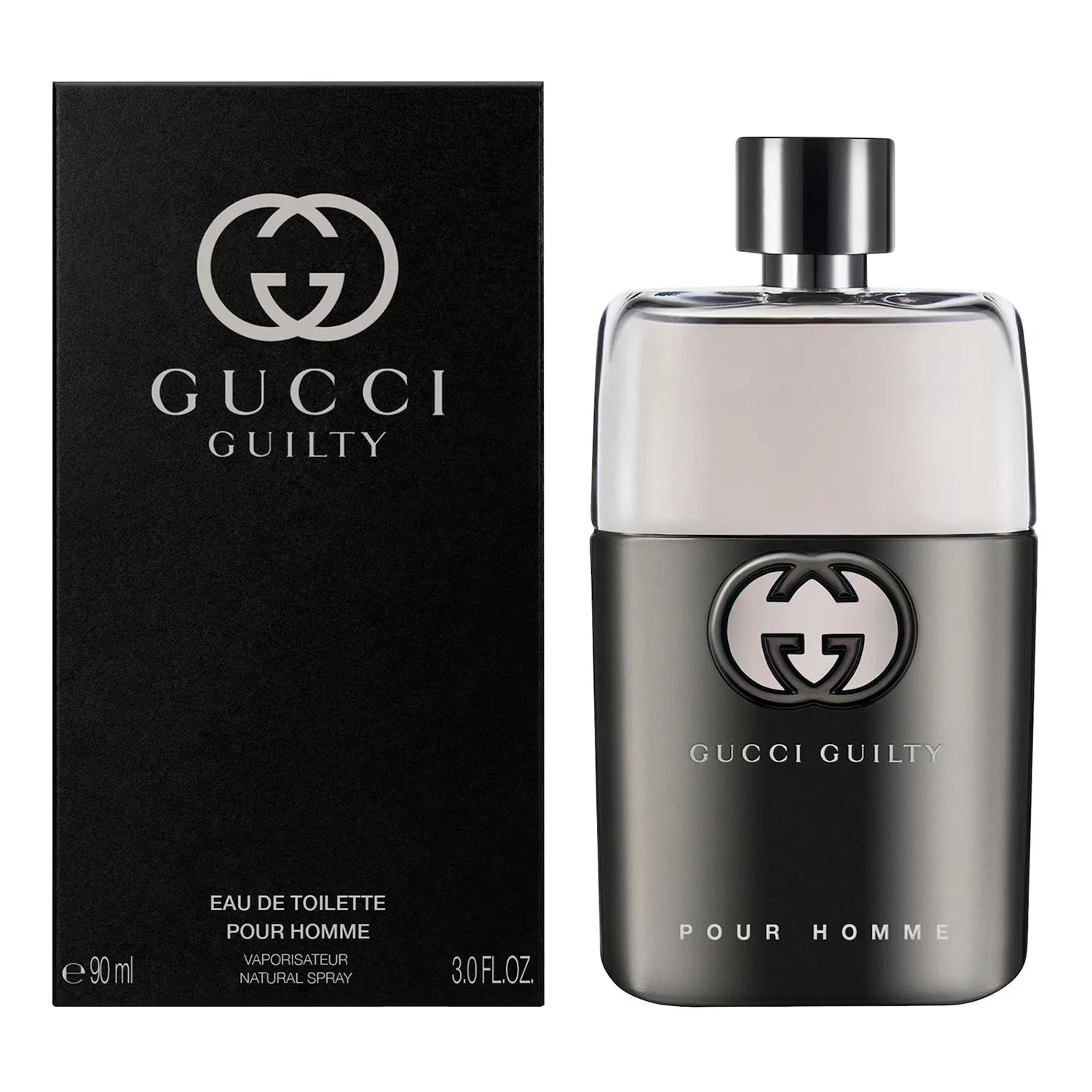 Туалетная вода 50 мл с цитрусово-древесным ароматом GUCCI Guilty Pour Homme — фото 3