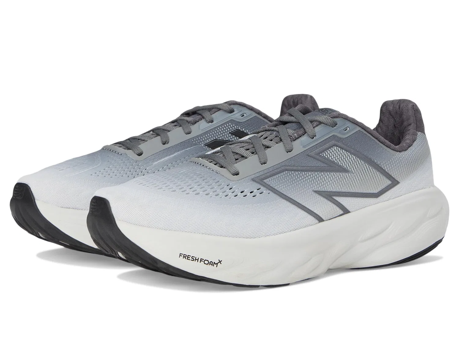 Детские беговые кроссовки Fresh Foam X 1080 V14 New Balance, Castlerock Grey Matter Black