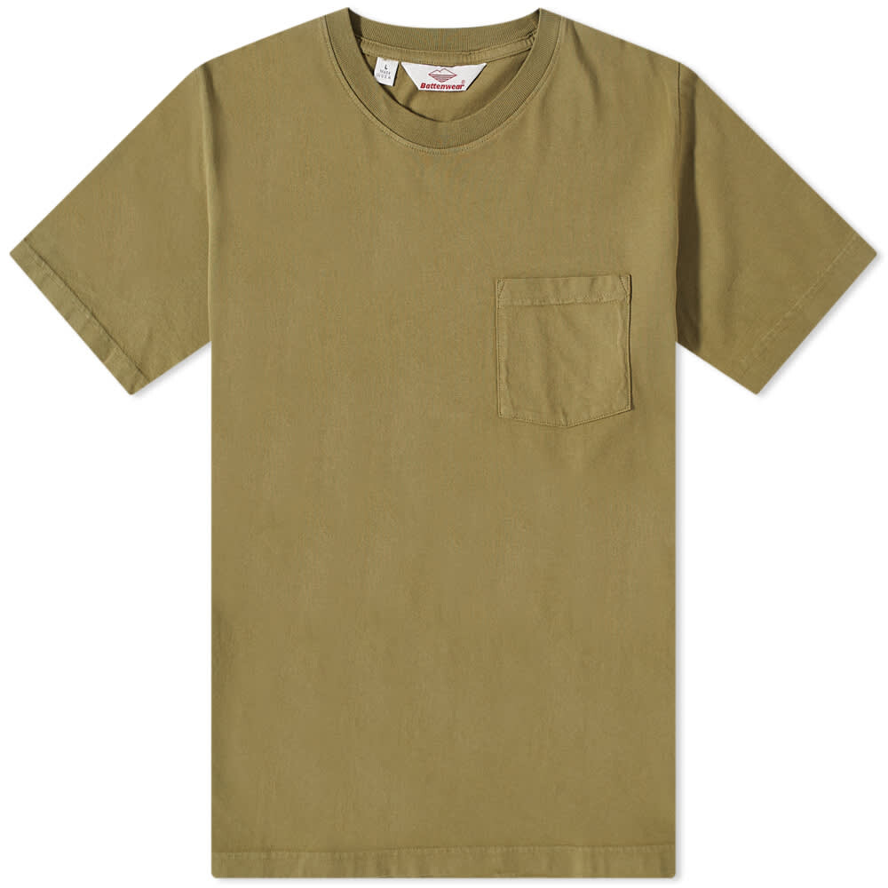 

Футболка Battenwear Pocket Tee, Коричневый, Футболка Battenwear Pocket Tee